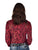 Cowgirl Tuff Womens Pullover Snake Watermelon Polyester L/S Shirt