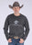 Tin Haul Mens Ultra Soft Fleece Heather Charcoal Poly/Cotton Sweatshirt