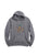 Tin Haul Mens Riding A Snail Grey Poly/Rayon Hoodie