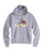 Tin Haul Womens Wear Your Metal Out Bronc Grey Cotton Blend Hoodie