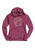 Tin Haul Womens Buckin Bronc Rider Wine Cotton Blend Hoodie