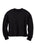 Tin Haul Womens Faux Embossed Print Black Cotton Blend Sweatshirt