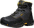 Keen Utility Mens Logandale WP Raven/Black Faux Leather Work Boots