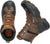 Keen Utility Mens Coburg 8in WP Cascade Brown/Brindle Leather Work Boots