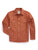 Ely and Walker Kids Boys Solid Western Snap Rust Poly/Cotton L/S Shirt