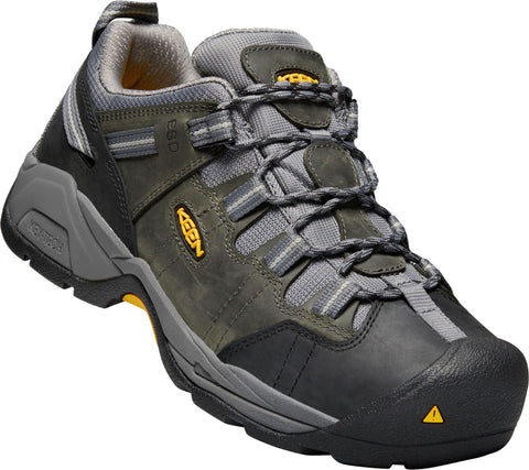 Keen Utility Steel Grey Mens Detroit XT Soft ESD WP Leather Work Shoes 10.5 D