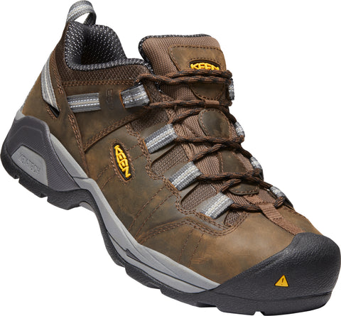 Keen Utility Mens Detroit XT ESD Cascade Brown/Gargoyle Leather Work Shoes