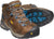 Keen Utility Mens Detroit XT Mid St WP Cascade Brown/Blue Leather Work Boots
