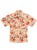 Ely and Walker Kids Boys Hawaiian Horse Print Tan 100% Cotton S/S Shirt