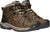 Keen Utility Mens Flint II Mid Cascade Brown/Golden Rod Leather Work Boots
