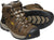 Keen Utility Mens Flint II Mid Cascade Brown/Golden Rod Leather Work Boots