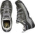 Keen Utility Womens Flint II Soft Toe Steel Grey/Paloma Leather Work Shoes