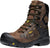 Keen Utility Mens Dover 8in WP Dark Earth/Black Leather Work Boots