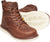 Keen Utility Womens San Jose 6in Soft Gingerbread/Off White Leather Work Boots