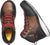 Keen Utility Mens Red Hook Mid WP Tobacco/Black Leather Work Boots