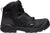 Keen Utility Mens Independence 6in WP Black/Black Leather Work Boots