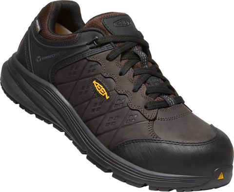 Keen Utility Mens Vista Energy WP CT Coffee Bean/Black Leather Work Shoes