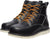 Keen Utility Mens CSA San Jose 6in WP Black/Off White Leather Work Boots