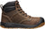 Keen Utility Mens Fort Wayne 6in WP Soft Toe Dark Earth/Gum Leather Work Boots