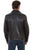 Scully Mens Black Leather Zip Vintage Jacket XXL