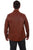 Scully Mens Contemporary Western Shirt Cognac Leather Leather Jacket