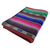 Rockmount Unisex Native Serape Western Brown/Purple Fleece Throw Blanket