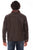Scully Mens Unbridled Zip Brown Leather Leather Jacket