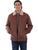 Scully Mens Shearling Bomber Brown Leather Leather Jacket