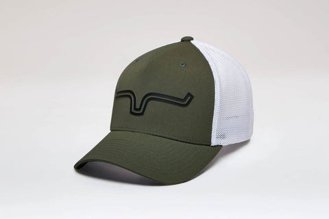 Kimes Ranch Unisex 110 Double Trac Sage Polyester Trucker Cap