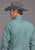 Stetson Mens 2141 Wallpaper Medallion Green 100% Cotton L/S Shirt