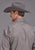 Stetson Mens Mini Foulard Grey 100% Cotton L/S Shirt