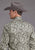 Stetson Mens 2235 Silver Paisley Grey 100% Cotton L/S Shirt