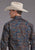 Stetson Mens Vintage Blue Paisley Blue 100% Cotton L/S Shirt