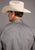 Stetson Mens Grey 100% Cotton Four Dot Foulard L/S 2 Pkt Shirt