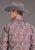 Stetson Mens 2393 Paisley Wine 100% Cotton L/S Shirt