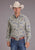 Stetson Mens Summer Medallion Paisley Blue 100% Cotton L/S Shirt