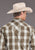 Stetson Mens Sandy Ombre Plaid Brown 100% Cotton L/S Shirt