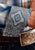 Stetson Mens River Ombre Blue 100% Cotton L/S Shirt