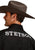 Stetson Mens Western Logo Sleeve Black 100% Cotton L/S Shirt