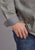 Stetson Mens 2144 Sterling Medallion Grey 100% Cotton 1 Pkt L/S Shirt