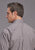 Stetson Mens 2145 Mini Foulard Grey 100% Cotton 1 Pkt L/S Shirt
