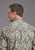 Stetson Mens 2235 Silver Paisley Grey 100% Cotton 1 Pkt L/S Shirt