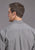 Stetson Mens 2236 Diamond Geo Black 100% Cotton 1 Pkt L/S Shirt