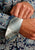 Stetson Mens Blue 100% Cotton Deep Marine Paisley BD L/S 1 Pocket Shirt