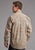 Stetson Mens 1921 Desert Paisley Brown 100% Cotton 1 Pkt L/S Shirt