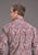 Stetson Mens 2393 Paisley Wine 100% Cotton 1 Pkt L/S Shirt