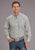 Stetson Mens 2518 Pewter Filigree Grey 100% Cotton 1 Pkt L/S Shirt