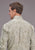 Stetson Mens Sand Dollar Paisley Tan 100% Cotton Btn L/S Shirt
