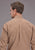 Stetson Mens 2516 Spice Mosaic Brown 100% Cotton 1 Pkt L/S Shirt