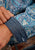 Stetson Mens Blue 100% Cotton Deep Sea Paisley BD L/S 1 Pkt Shirt